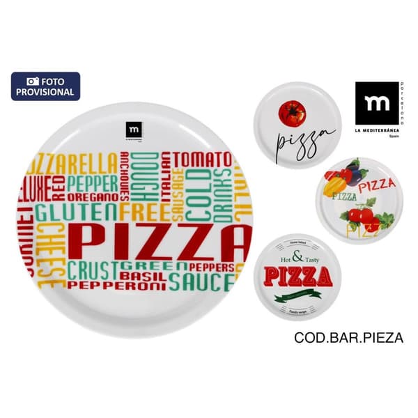 Platt skål La Mediterránea Duomo di lodi 30,5 cm (8 antal)
