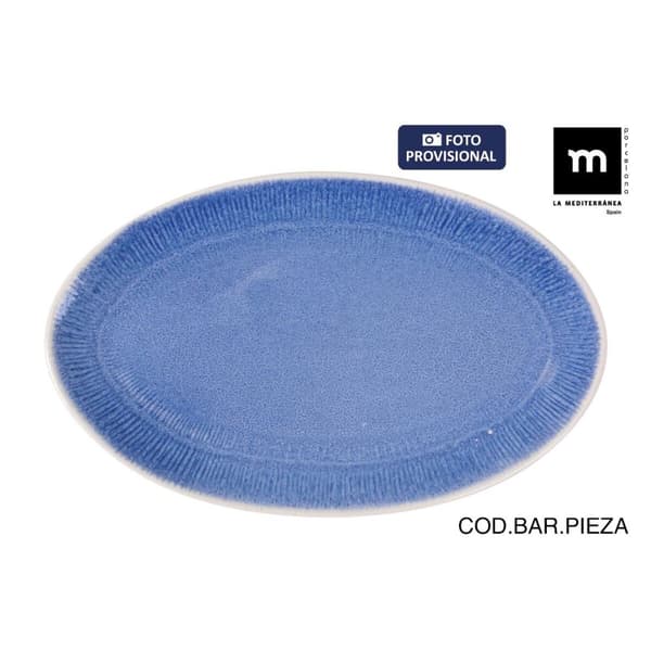 Servingsfat La Mediterránea Calobra Blå 34,1 x 20,7 cm (12 antal)