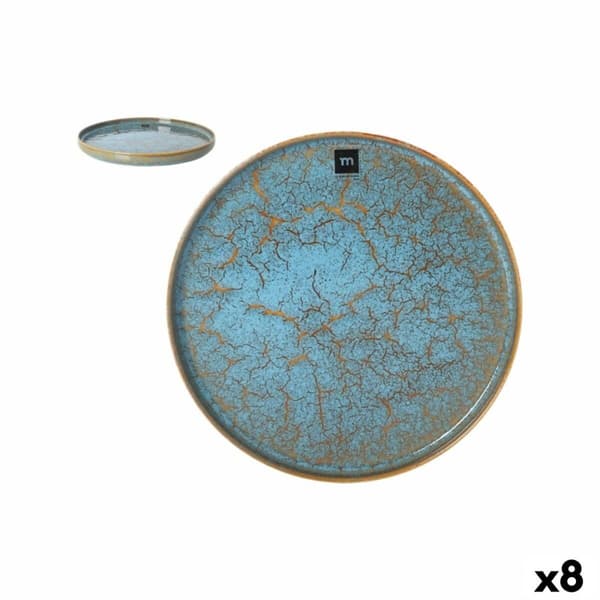 Servingsfat La Mediterránea Scratch blue (8 antal)