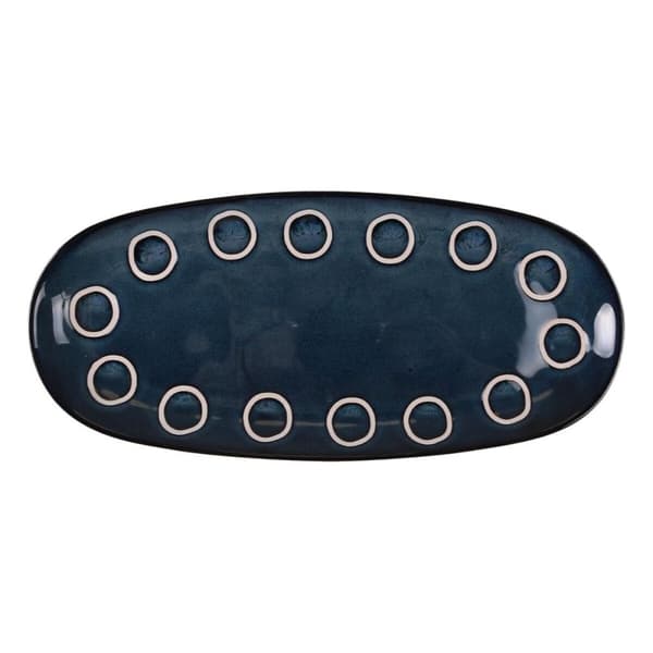 Køkkenspringvand La Mediterránea Almudena Blå Oval 33 x 14,8 x 2,7 cm (12 enheder)