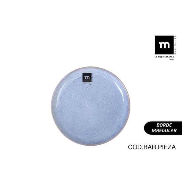 Platt skål La Mediterránea Macarella blue Ø 16 cm (24 antal)