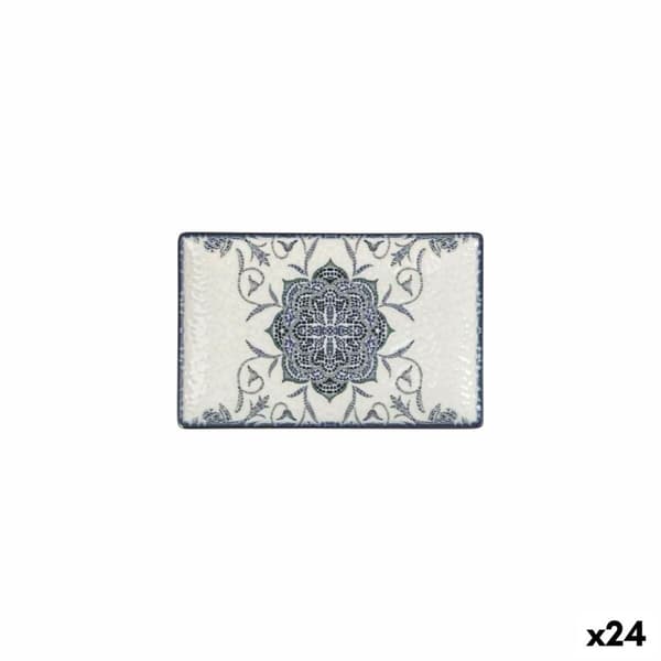 Servingsfat La Mediterránea Rosetta Rektangulär 20 x 13 x 2 cm (24 antal)
