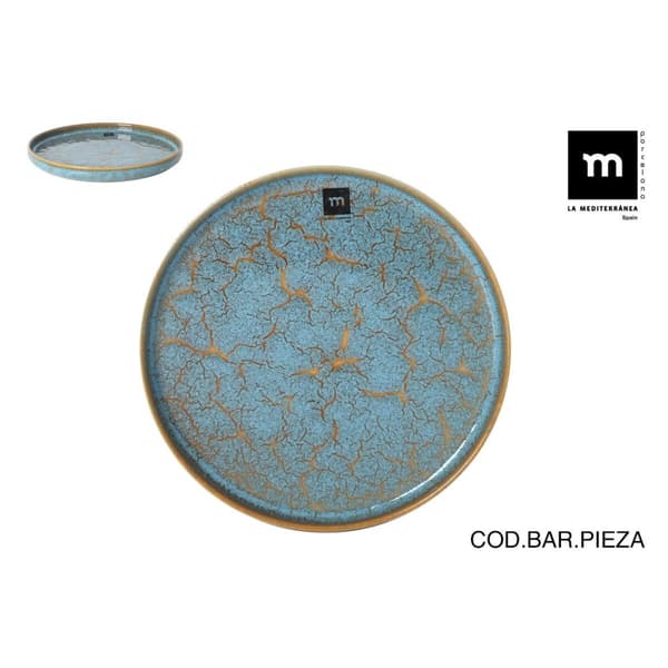 Serveringsfat La Mediterránea Scratch blue (8 enheter)
