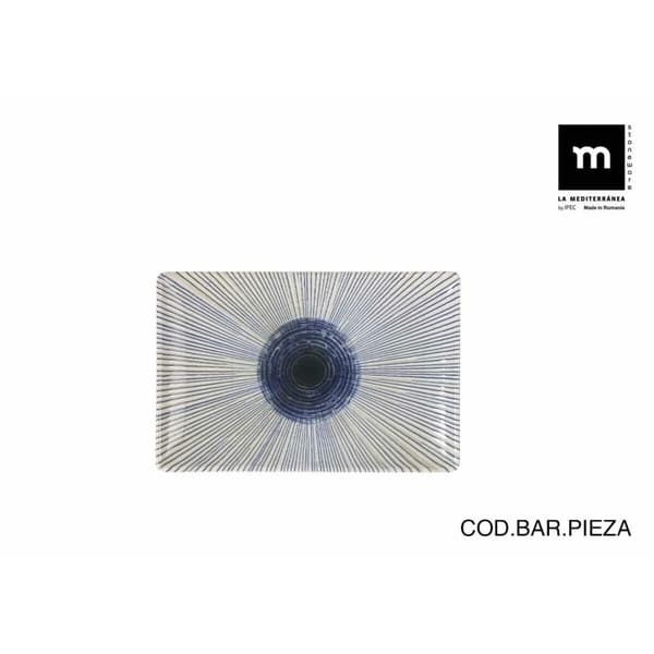 Serveringsfat La Mediterránea Irys Rektangulær 20 x 13 x 2 cm (24 enheter)