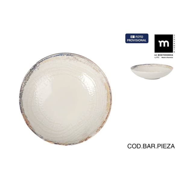 Dyp plate La Mediterránea Albus Ø 21 cm (12 enheter)