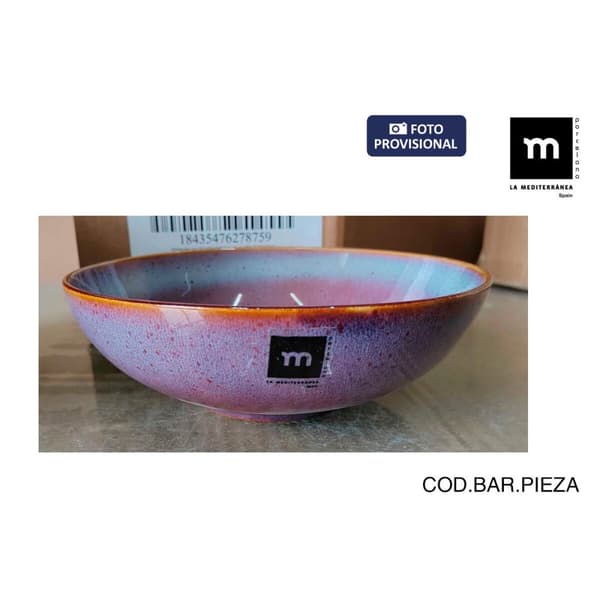 Litteä Lautanen La Mediterránea Melow (24 osaa)