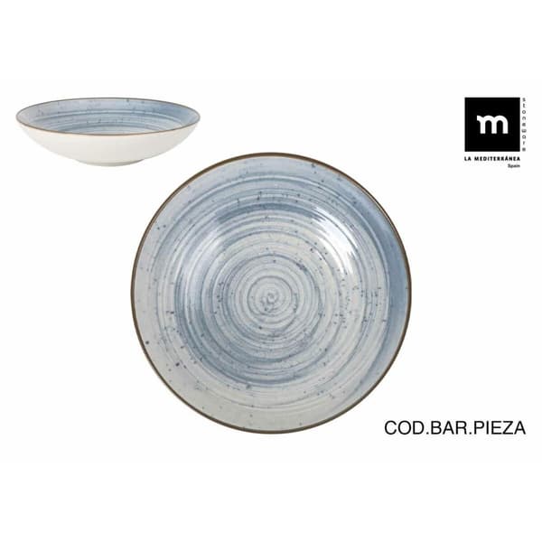 Syvä lautanen La Mediterránea Swirl Ø 21 cm (12 osaa)