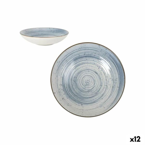 Syvä lautanen La Mediterránea Swirl Ø 21 cm (12 osaa)