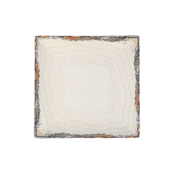 Platt skål La Mediterránea Albus 24 x 24 x 2 cm (6 antal)