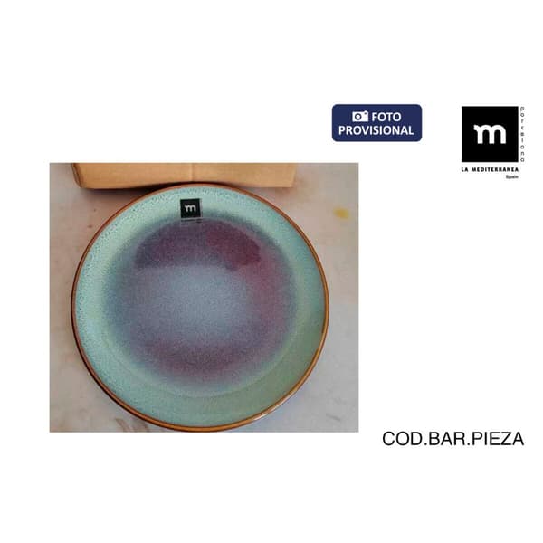 Litteä Lautanen La Mediterránea Melow (12 osaa)