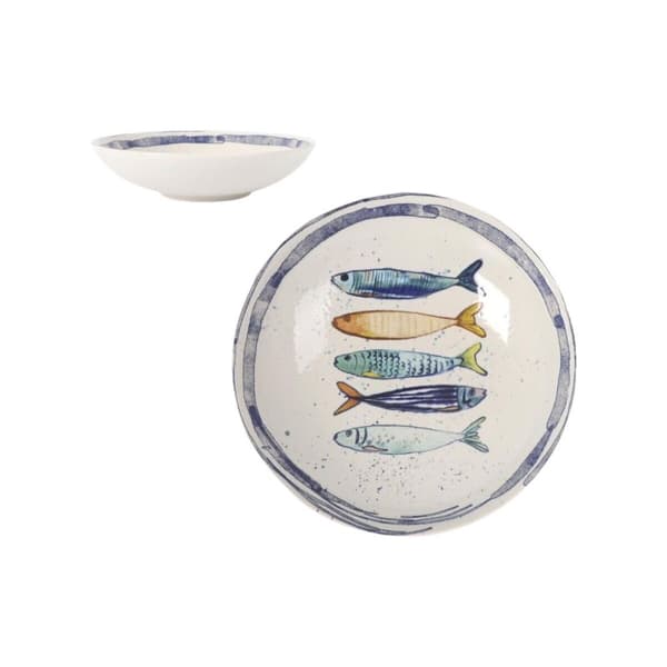 Syvä lautanen La Mediterránea Peixe Ø 21 cm (12 osaa)