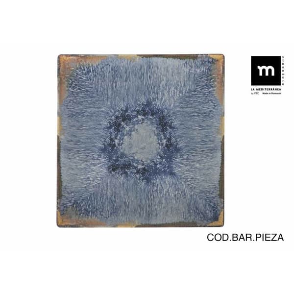 Platt skål La Mediterránea Aelia 24 x 24 x 2 cm (6 antal)