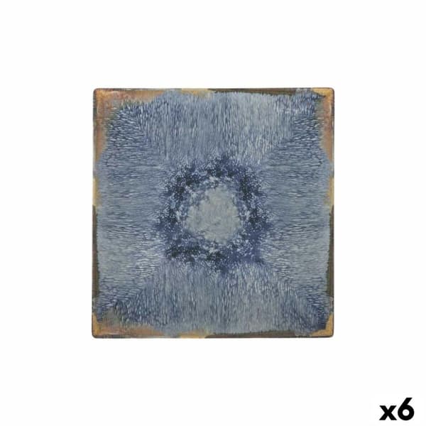 Platt skål La Mediterránea Aelia 24 x 24 x 2 cm (6 antal)