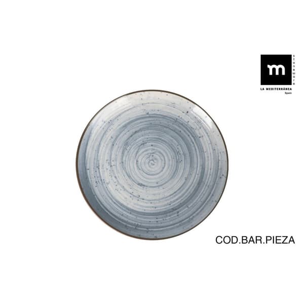 Desserttallerken La Mediterránea Swirl Ø 20 cm (12 enheder)