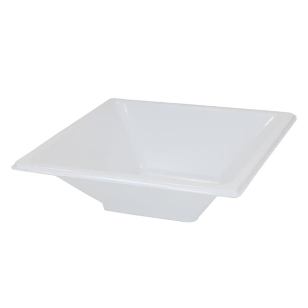 Tilltuggsset Algon Plast 250 ml 12 x 12 x 2 cm 6 Delar (36 antal)