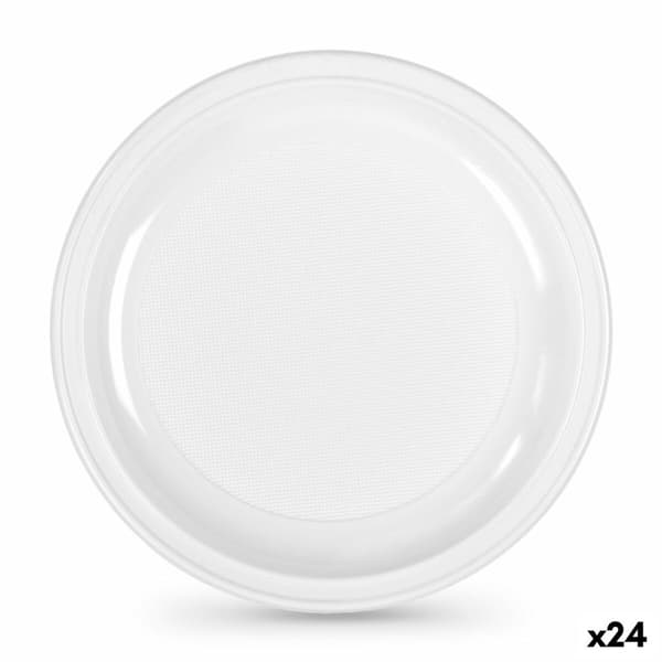 Tallriksset Algon Plast 28 cm 3 Delar (24 antal)