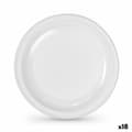 Miniatyrbild 1 av 3: Tallriksset Algon Plast 22 cm 22 x 22 x 1,5 cm 10 Delar (18 antal)