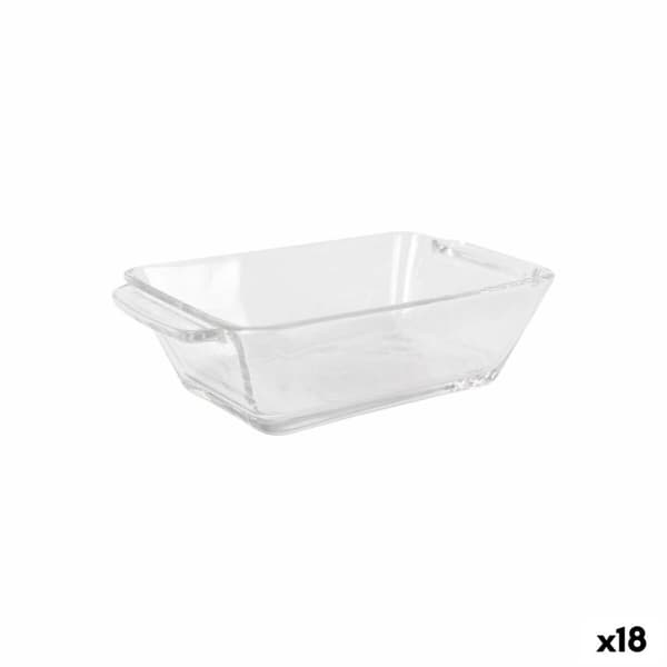 Alkuruokasetti Arcoglass Anubis Lasi Suorakulmainen 4 Kappaletta (18 osaa)
