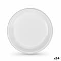 Miniatyrbild 1 av 3: Tallriksset Algon Plast 20,5 cm 20,5 x 2 cm 12 Delar (24 antal)