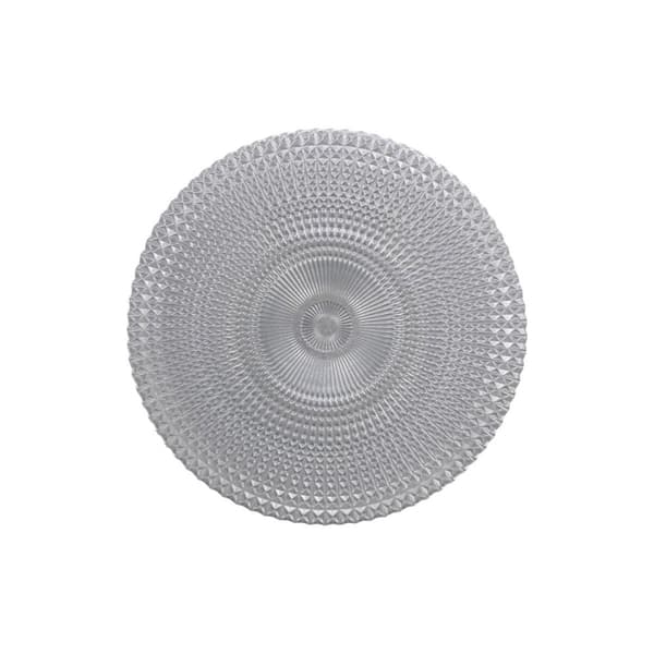 Platt skål Alfares Alfares Glas Ø 31 cm (6 antal)