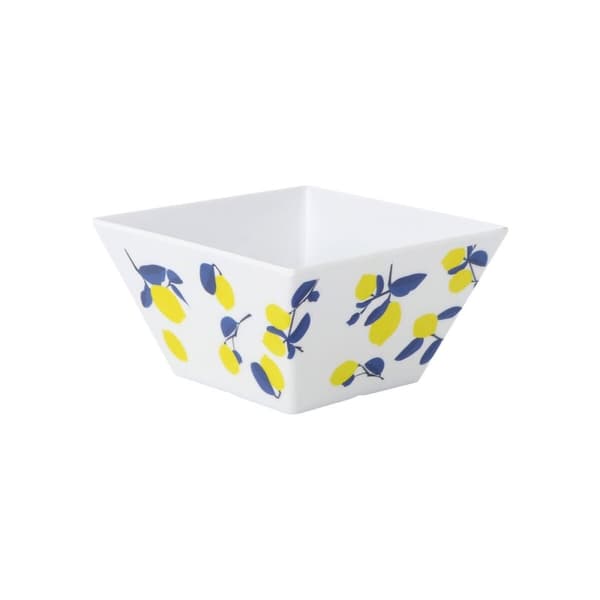 Snackskål La Mediterránea Citron 13 x 13 x 7 cm (24 enheder)