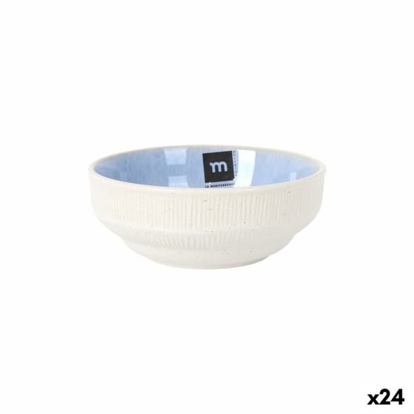 Skål La Mediterránea Calobra Blå Ø 13,2 cm (24 enheder)