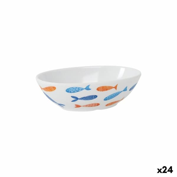 Snackskål La Mediterránea Fisk 13,5 cm (24 enheder)