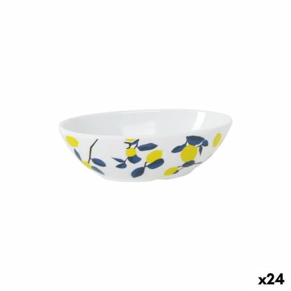 Snackskål La Mediterránea Citron 13,5 cm (24 enheder)