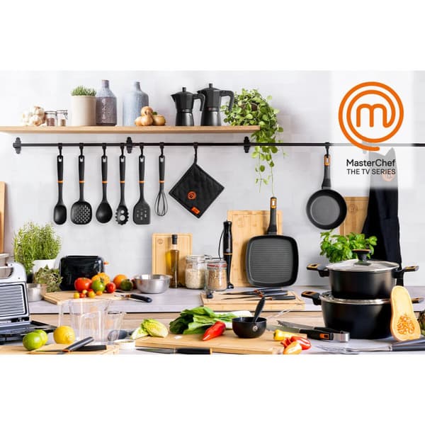 Skål MasterChef Rustfrit stål 1,2 L 19 x 7,5 cm (24 enheder)