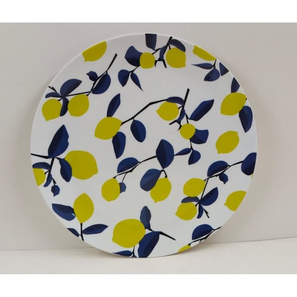 Flad Plade La Mediterránea Citron 25,5 cm (24 enheder)