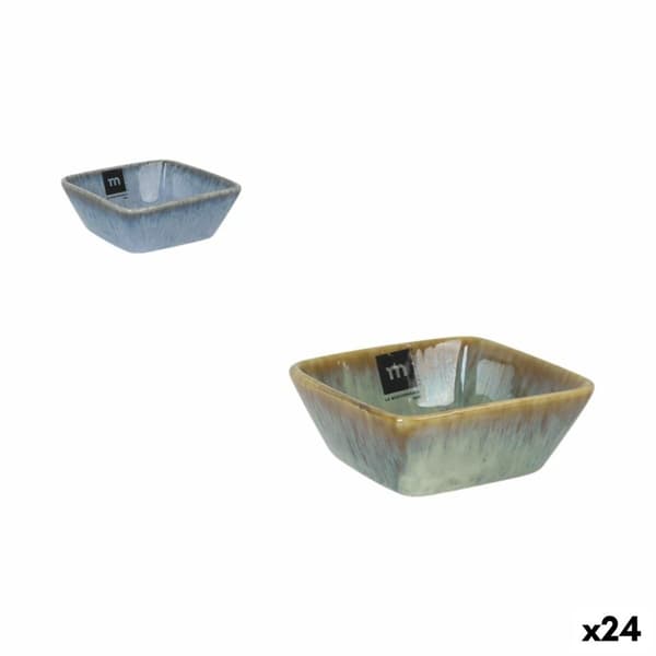 Snack Kulho La Mediterránea Pica-pica 10,5 x 10,5 x 4 cm (24 osaa)