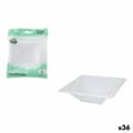 Miniatyrbild 1 av 5: Tilltuggsset Algon Plast 250 ml 12 x 12 x 2 cm 6 Delar (36 antal)