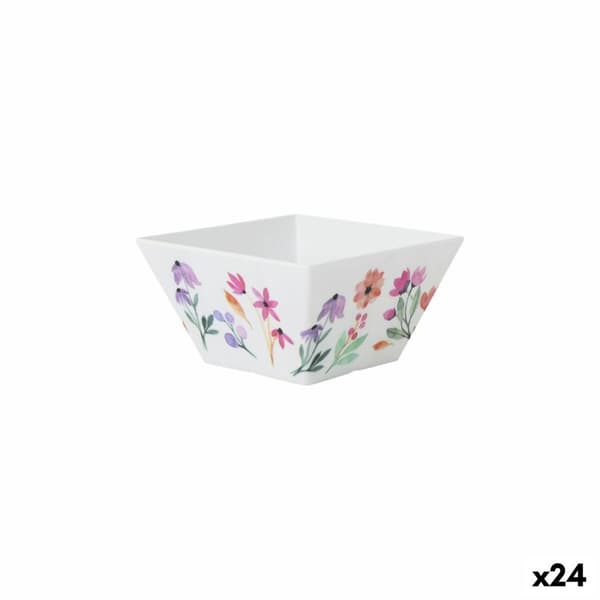 Snack Kulho La Mediterránea Gėlės 13 x 13 x 7 cm (24 osaa)