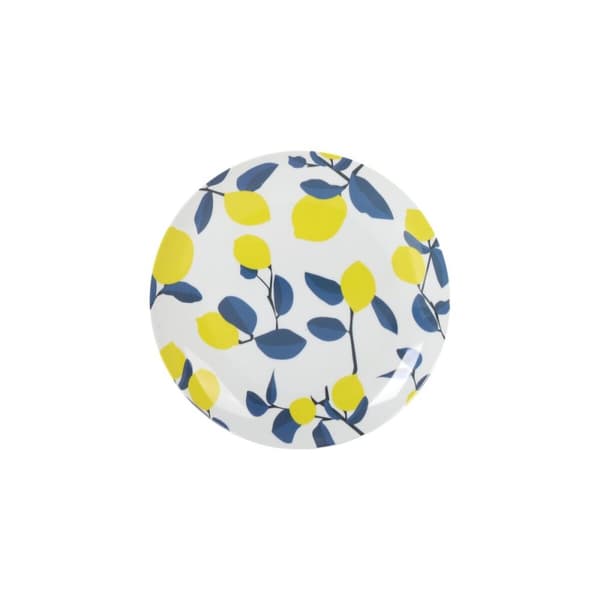 Jälkiruokalautanen La Mediterránea 20 cm Sitruuna (24 osaa)
