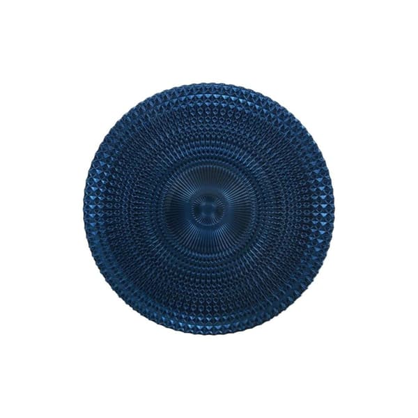 Platt skål Alfares Alfares Blå Glas Ø 31 cm (6 antal)