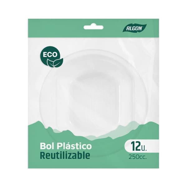 Alkuruokasetti Algon Muovinen 250 ml 12 x 12 x 5 cm 12 Kappaletta (24 osaa)