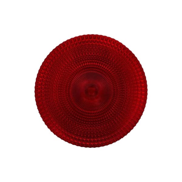 Litteä Lautanen Alfares Alfares Punainen Lasi Ø 31 cm (6 osaa)