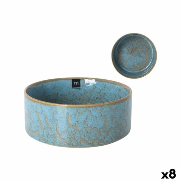 Skål La Mediterránea Scratch blue 20,6 x 7,8 cm (8 enheder)