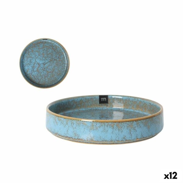 Skål La Mediterránea Scratch blue 20,3 x 4 cm (12 enheder)
