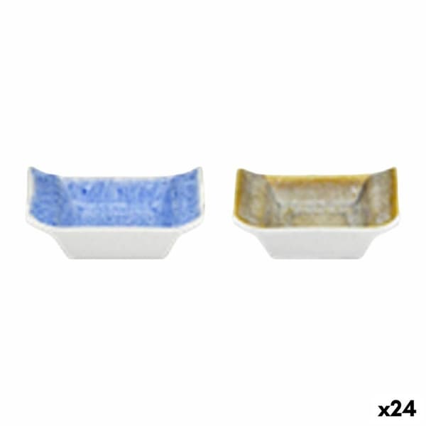 Snackskål La Mediterránea Pica-pica 12,8 x 9 x 3,8 cm (24 enheder)