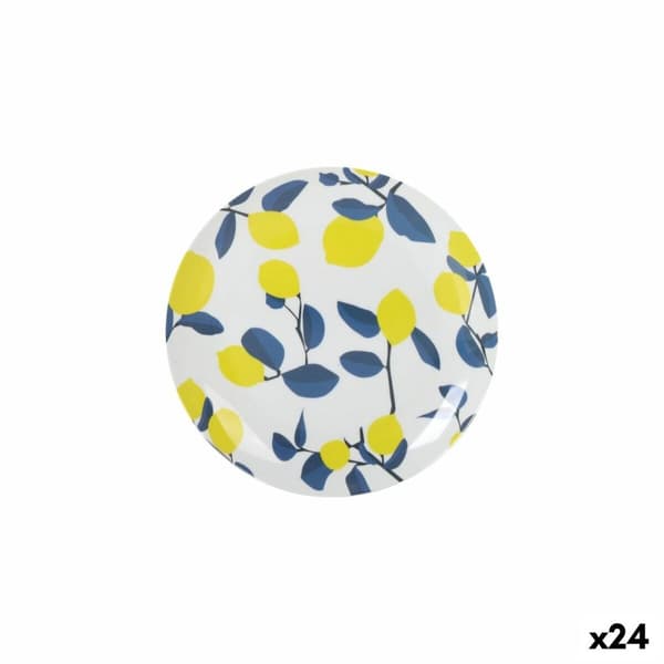 Desserttallerken La Mediterránea 20 cm Citron (24 enheder)