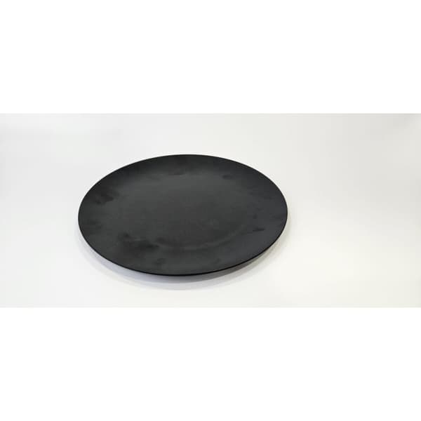 Jälkiruokalautanen La Mediterránea Musta 20 cm (24 osaa)