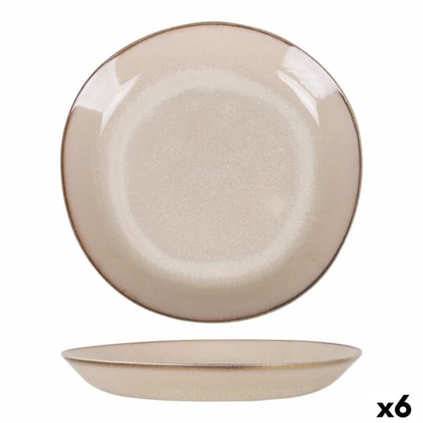 Djup tallrik Duomo Beige Ø 23 cm (6 antal)