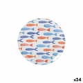 Miniatyrbillede 1 af 3: Flad Plade La Mediterránea Fisk 25,5 cm (24 enheder)