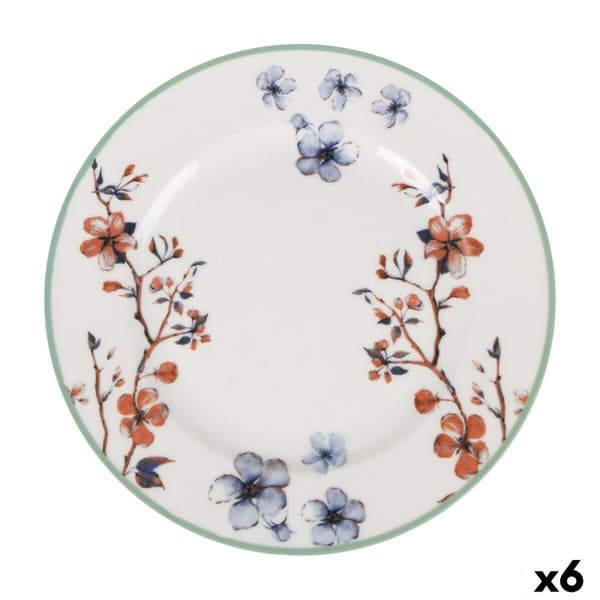 Flad Plade Toscana Ø 25 cm (6 enheder)