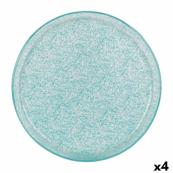 Flat tallerken Samaritaine Turkis Ø 27 cm (6 enheter)