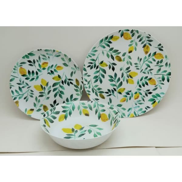 Djup tallrik La Mediterránea Citron 21 x 5,3 cm (24 antal)
