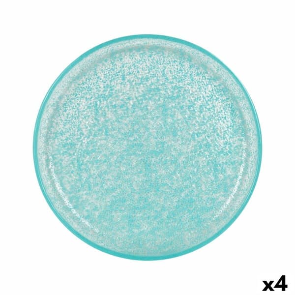 Platt skål Samaritaine Turkos Ø 19 cm (6 antal)
