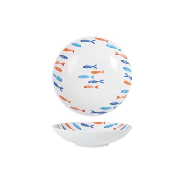 Djup tallrik La Mediterránea Fiskar 21 x 5,3 cm (24 antal)