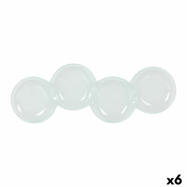 Välipalatarjotin 37 x 11 cm (6 osaa)